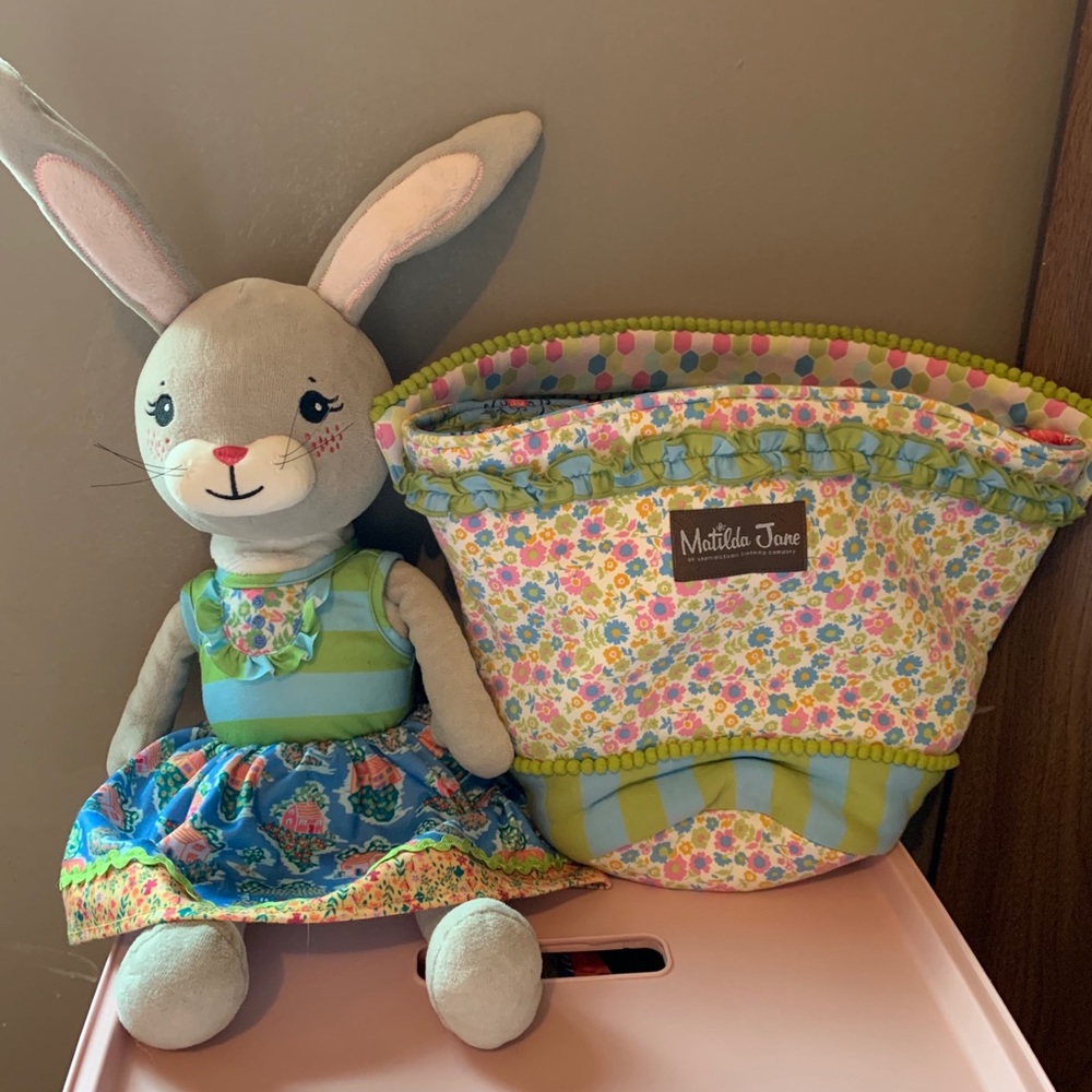 Matilda Jane Easter basket and bunny set